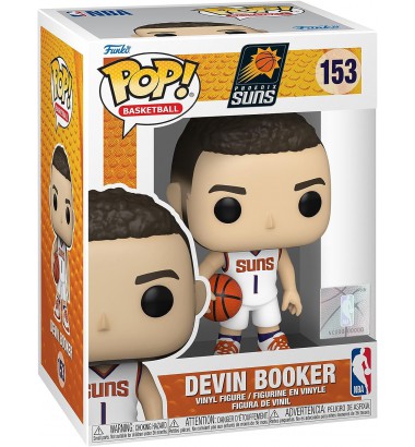 Funko POP! NBA: Devin Booker (Phoenix Suns) White Uniform